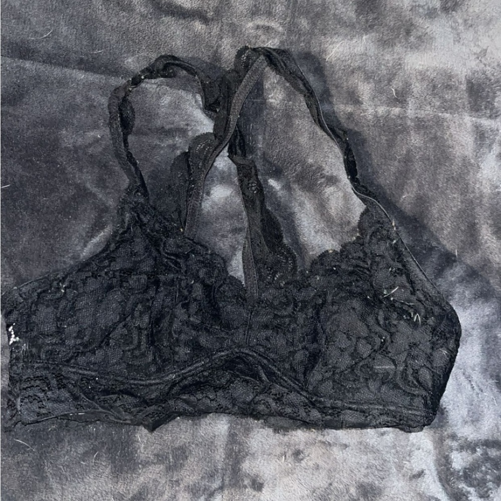 Black bralette size small
